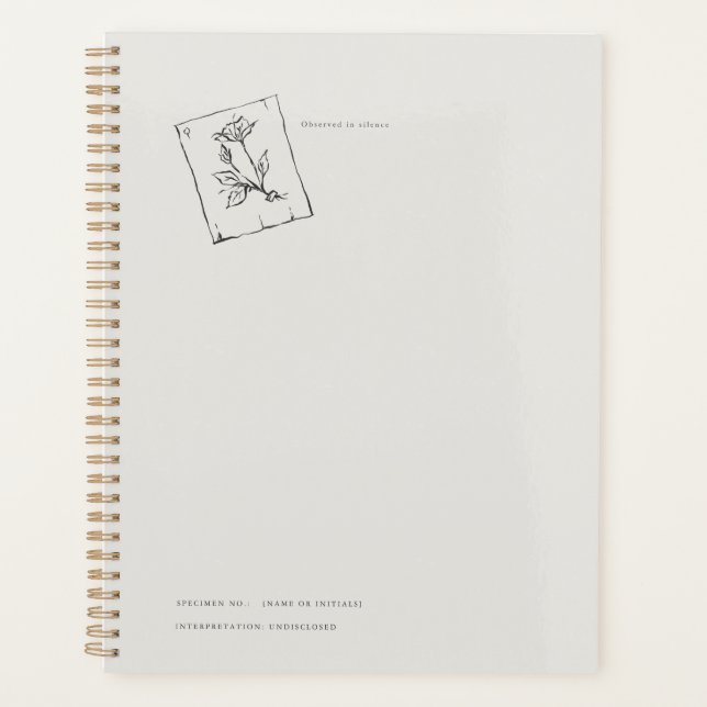 Rose Pressée - Correspondance Régence (Devant)