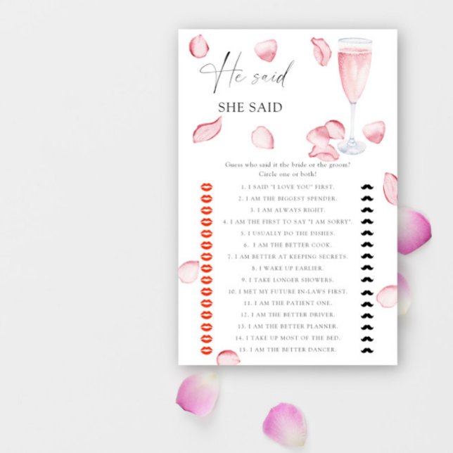 Rose Prosecco - Il a dit qu'elle a dit shower de m (Créateur téléchargé)