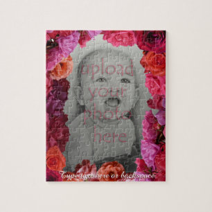 Rose Puzzle Personalized Photo Roses Puzzles