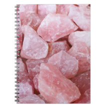 Rose Quartz Crystal Love Carnet Journal