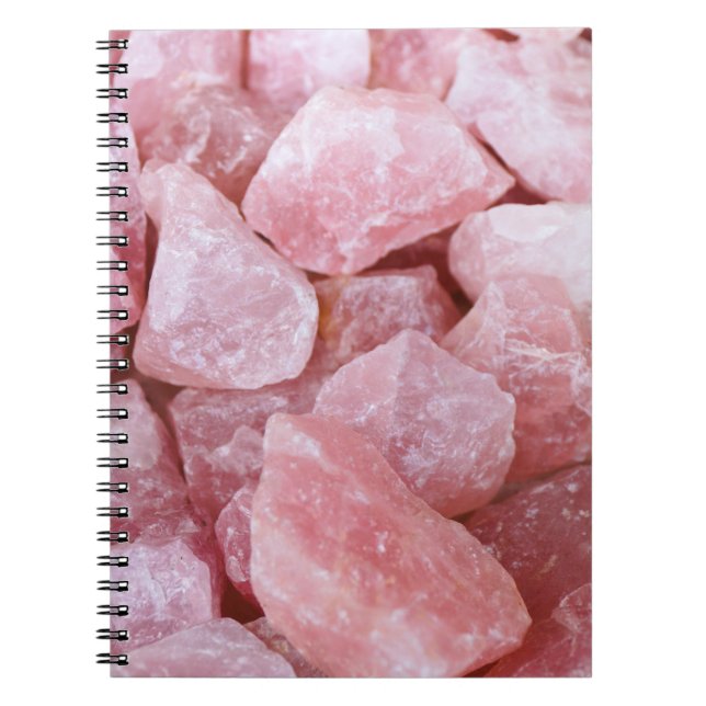 Rose Quartz Crystal Love Carnet Journal (Devant)