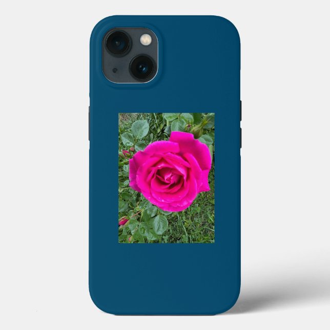 Rose rose#3 iPhone / coque ipad (Verso)