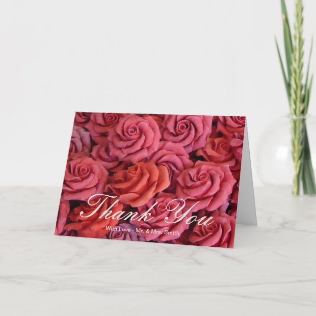Rose rose Merci (Devant)