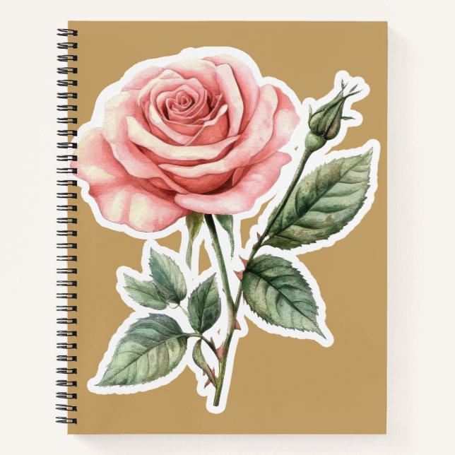 Rose Rose Vintage | Journal Floral Romantique (Devant)