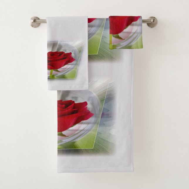 Rose rouge 2 (En situation)