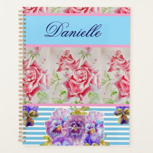 Rose Rouge Chic Démodé Roses Aquarelle Rose Pink B