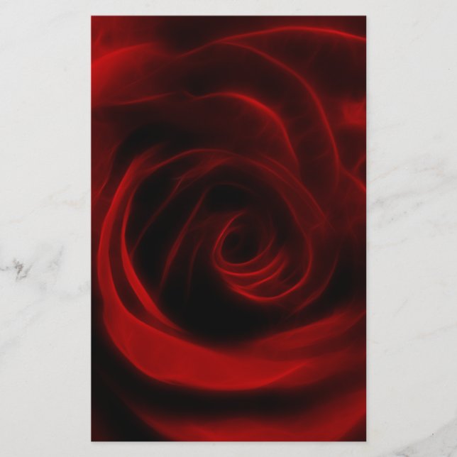 Rose rouge profondeur d'amour (Devant)