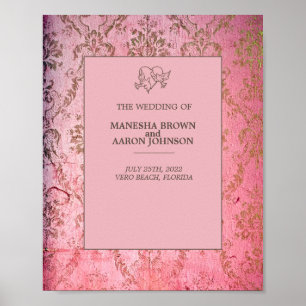 ROSE RUSTIQUE - Poster Mariage