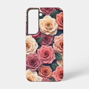 Rose Samsung Galaxy coque