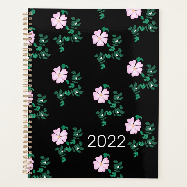 rose sauvage 2022 - Motif floral (Devant)