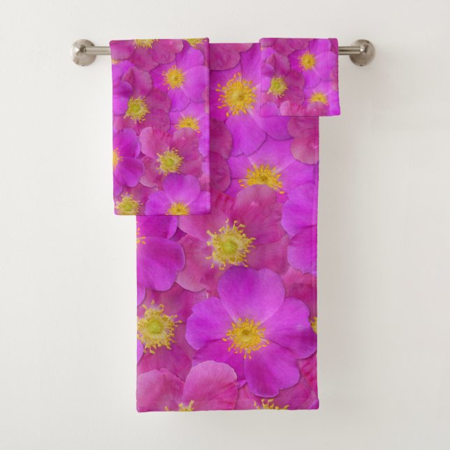Rose sauvage Motif sans couture (En situation)