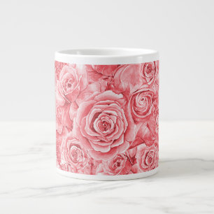 rose stupéfiant Jumbo Mug 20 Oz