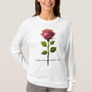 Rose surréaliste souriant Sweat - shirt à capuche 