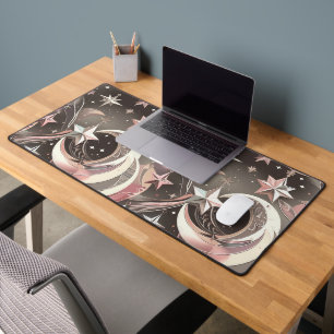 Rose Taupe Chaude et Douce Lune Céleste