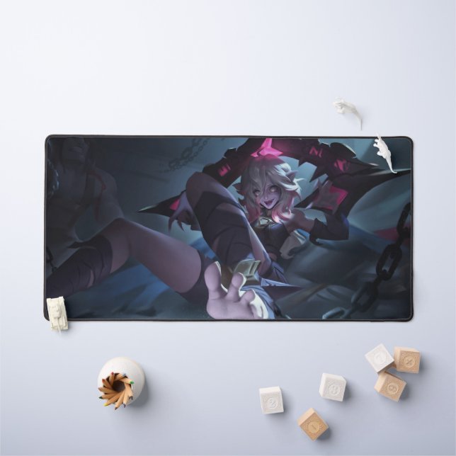 Rose Thorn Gaming Desk Mat | Cute Vampire thème (Tableau pour enfants)