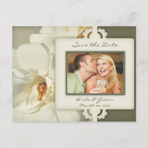 Rose vintage Enregistrer les Cartes photos de date