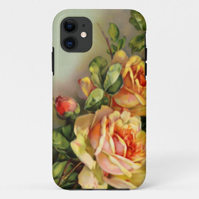 Rose vintage iPhone 5 Coque (Dos)