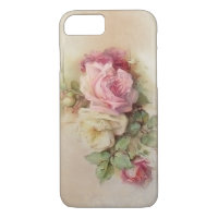Rose vintage iPhone 7 Coque