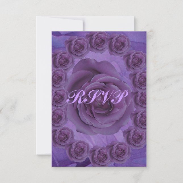 Rose violet RSVP (Devant)