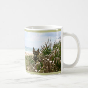 Roseau des sables de tasse de maman de berger