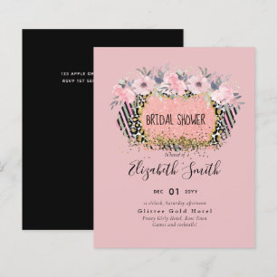 Rosegold MARIAGE Girly rose Parties scintillant fl