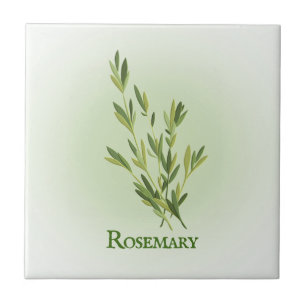 Rosemary Herbal Design Carreaux en céramique
