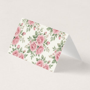 Roses à l'aquarelle rose vintage motif floral sans