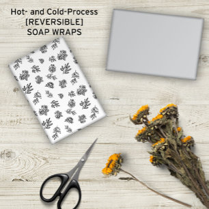 🌿 Roses à main  noirs + blancs