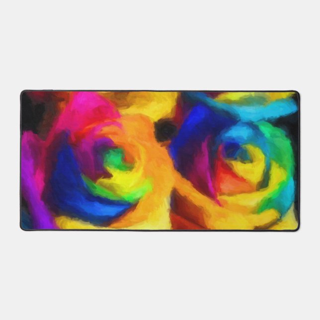 Roses arc-en-ciel (Recto)