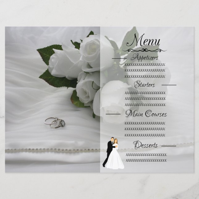 Roses blanches (Devant)