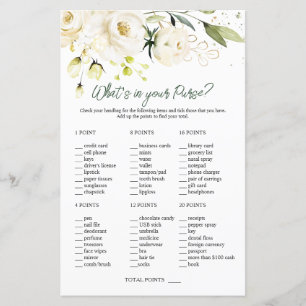 Roses blanches Mariée verte Ce qui est dans votre