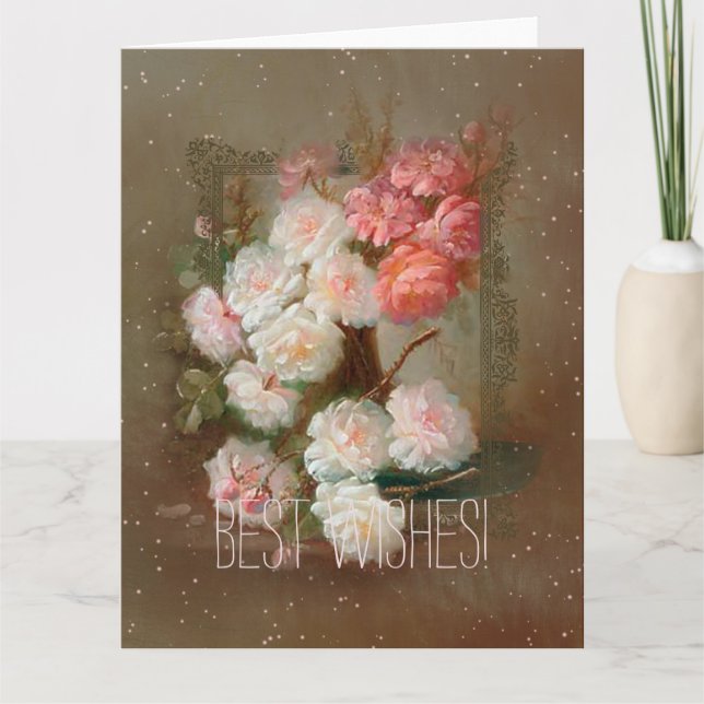 ROSES - Carte de vœux (Devant)