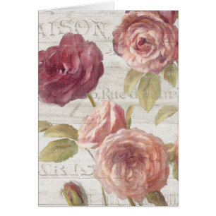 Roses de Français de rose en pastel