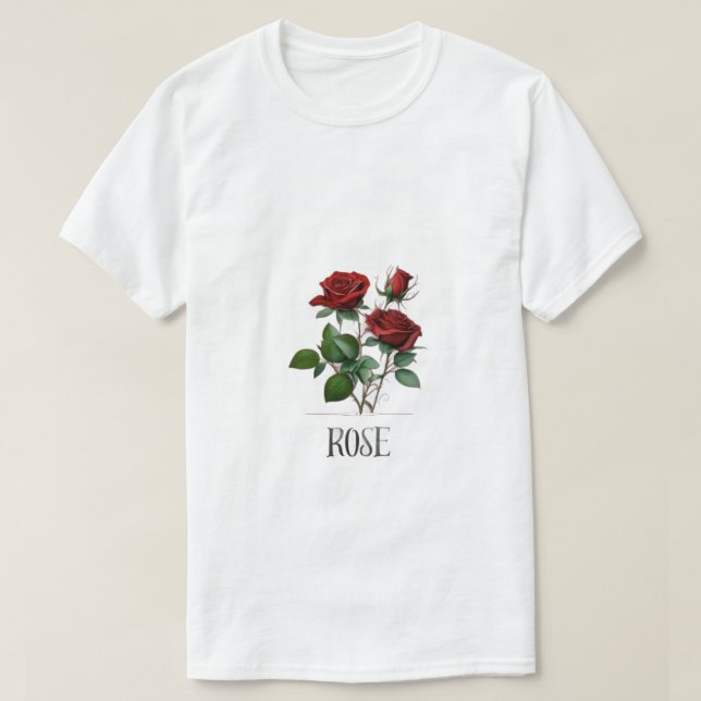 roses de t-shirts comme vous (Design devant)