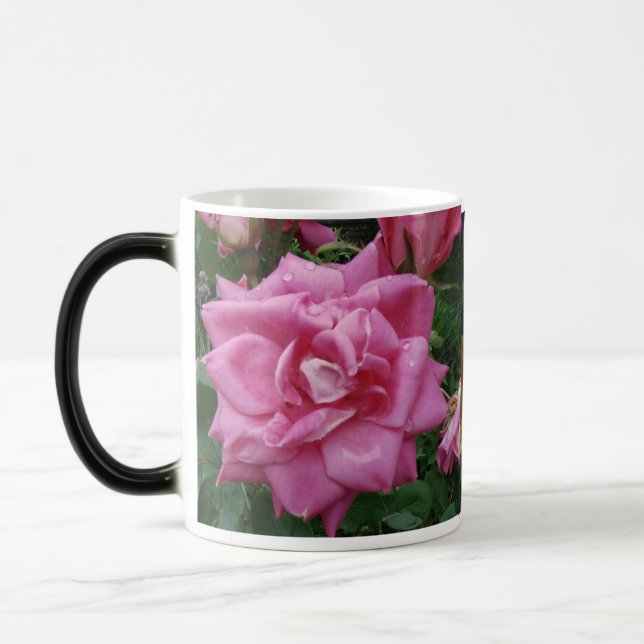 Roses de tasse d'amitié et d'amour (Gauche)