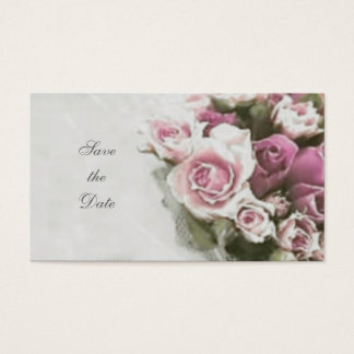 Roses doux Enregistrer la carte de date