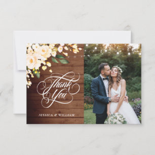 Roses en bois et Blush Floral Lanterne Merci photo