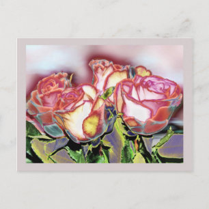 Roses En Décembre, carte postale