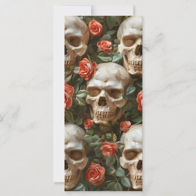 Roses et crânes (Devant)
