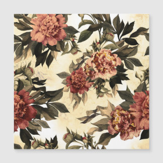 Roses Floral Aquarelle, Motif Peonies.