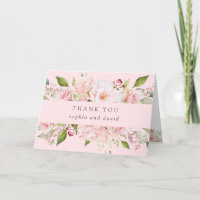 Roses généreux | Merci Mariage rose