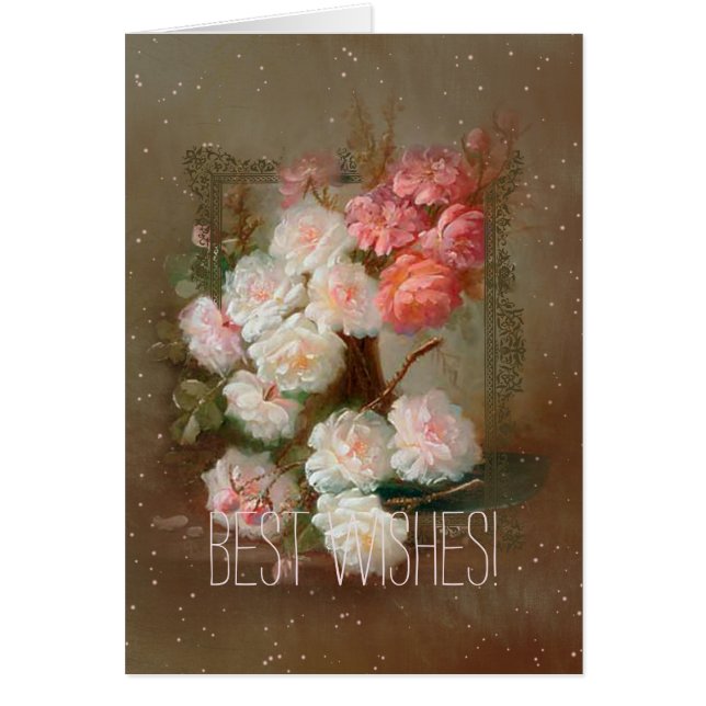 ROSES - Greeting Card (Devant)