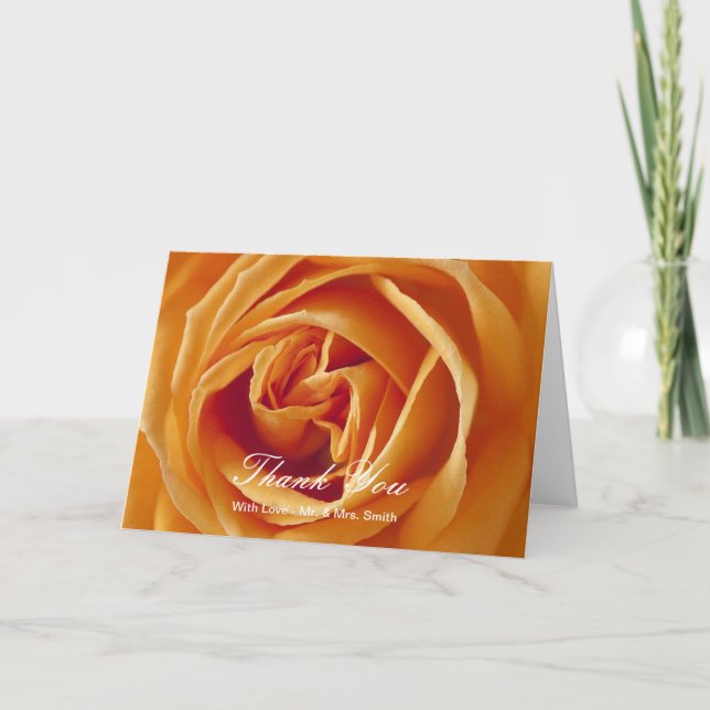 Roses Jaunes Merci Note (Devant)