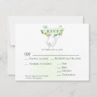 *~* Roses Jaunes tenant Mains Mariage RSVP