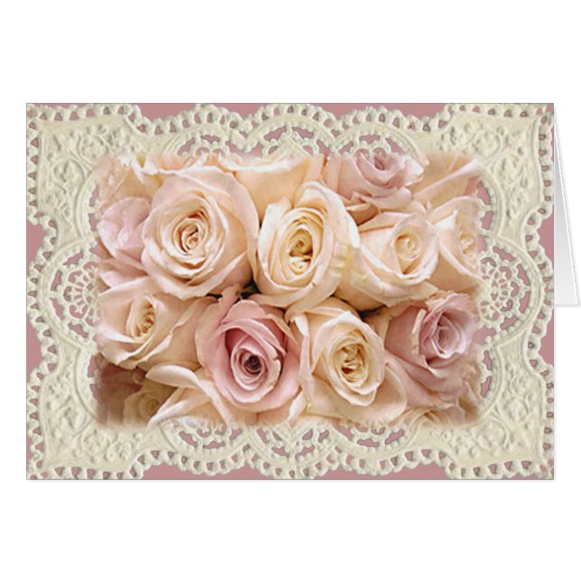 ROSES & LACE par SHARON SHARPE (Devant horizontal)