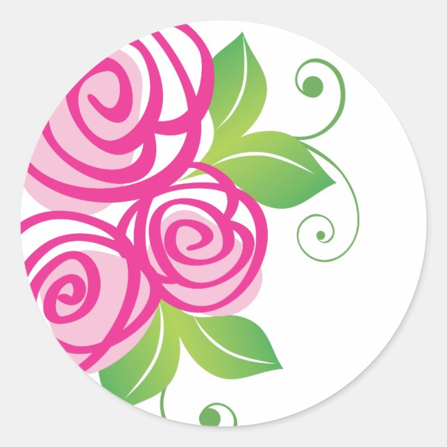 Roses lunatiques :: Stickers (Devant)