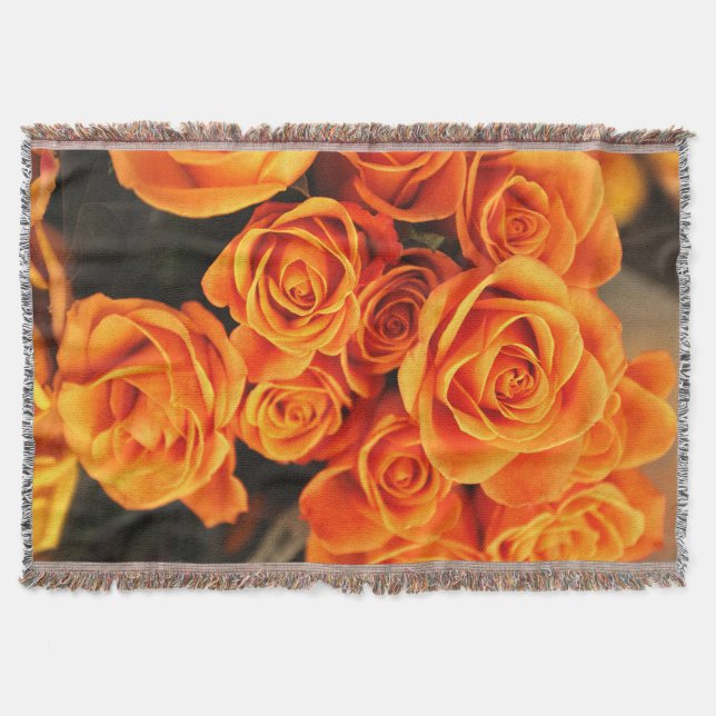 Roses orange lancez la couverture (Devant)