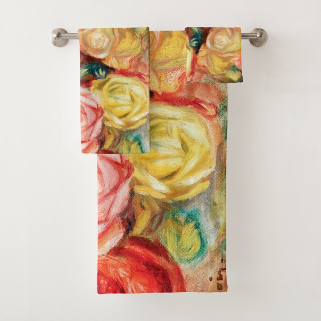 Roses par Pierre Auguste Renoir (En situation)