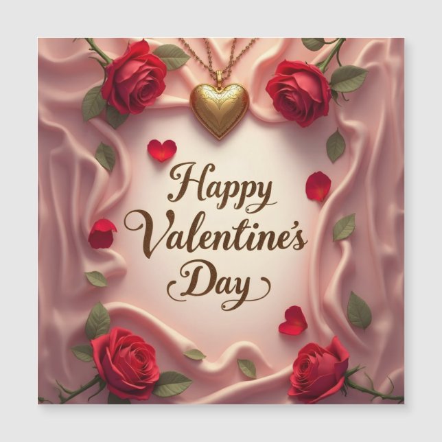 Roses Romantiques & Design de la Saint-Valentin po (Devant)