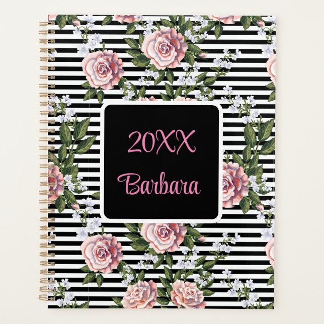 Roses roses annuels Personnaliser Date (Devant)